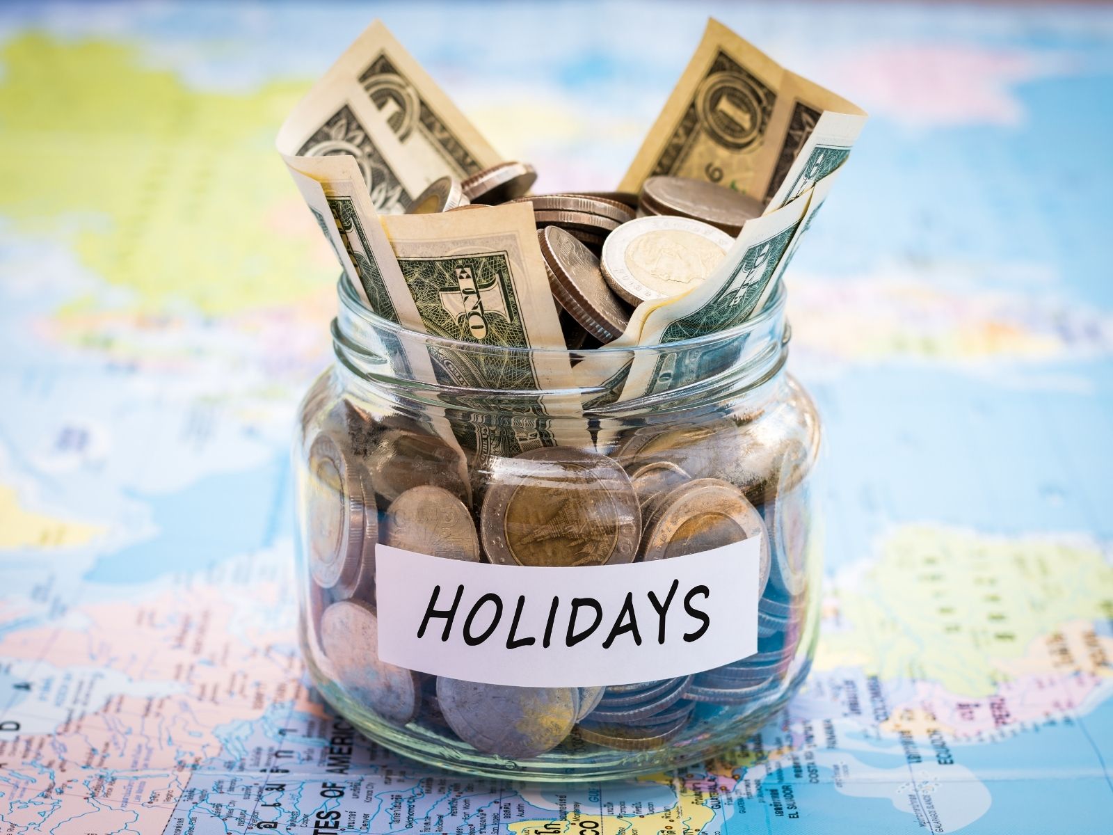 ekonomik bir tatil için para birikimi
